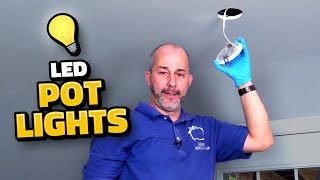 How To Install Pot Lights in Kitchen Ceiling [upl. by Brunhild]