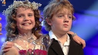 Amira Willighagen  Brother Fincent bringing Roses  SemiFinals Hollands Got Talent  21122013 [upl. by Virgilia]