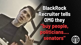 BlackRock Recruiter Who ‘Decides People’s Fate’ Says ‘War is Good for Business’ Undercover Footage [upl. by Llenej]