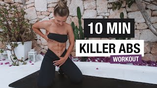 10 MIN KILLER CORE amp AB WORKOUT [upl. by Bernardine]