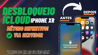 COMO DESBLOQUEAR ICLOUD DO IPHONE XR  DEFINITVO VIA SERVIDOR Método Desativado em 2023 [upl. by Pozzy]