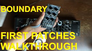 Boundary by Schlappi Engineering  First Patches amp Walkthough [upl. by Annaillil]