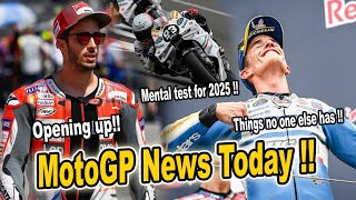 Everyone ShockNot All out Marquez mentally for the 2025 GP Andrea Dovizioso Opens up MotoGP 2024 [upl. by Donalt547]