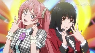 Kakegurui  Actuación de Yumeko y Yumemi  1080HD 60fps [upl. by Heigho]