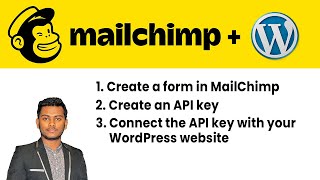 MailChimp WordPress Integration Create a MailChimp form and integrate it with WordPress website [upl. by Aloin978]