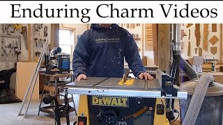 Review Dewalt Portable Table Saw amp Stand Models DW 744 XRS and DW7440RS [upl. by Dorcy]