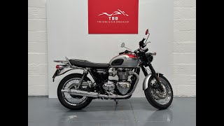 Triumph Bonneville T120 2017 6200 miles [upl. by Packston259]