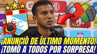 🔴😱¡BOMBA SE CONFIRMÓ DE CASA NUEVA ¡PARALIZÓ TODO LOS HINCHAS SPORTING CRISTAL HOY [upl. by Aicenav697]