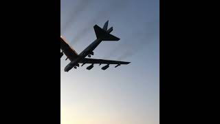 B52 flyover low shorts vibes [upl. by Oeak]