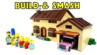 Build amp Smash  LEGO Simpsons House 71006 [upl. by Glassco641]