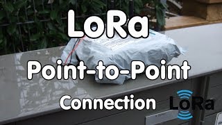 169 LoRa onetoone Connection for a Mailbox Notifier with an Arduino and a Wemos Shield [upl. by Neehs]