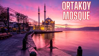 Ortakoy Mosque 4K Virtual Tour Drone Shots  istanbul turkeytravel ortaköy timelapse [upl. by Badr849]