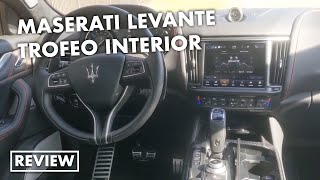 2022 Maserati Levante Trofeo interior [upl. by Pazia]