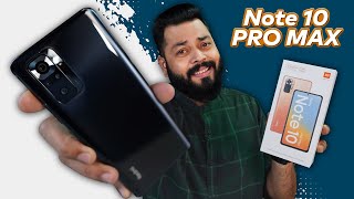 Redmi Note 10 Pro Max Unboxing And First Impressions ⚡ 120Hz sAMOLED 108MP Camera SD 732G amp More [upl. by Nodnas38]