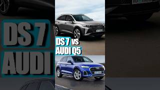 DS 7 vs AUDI Q5 ¿cuál de Los dos es el ganador 🏆 coches shorts suv [upl. by Luoar]