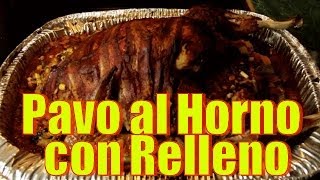 Pavo al Horno con Relleno  Recetas en Casayfamiliatv [upl. by Asli]