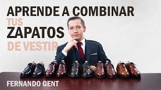 Cómo COMBINAR ZAPATOS de vestir con traje [upl. by Beck561]