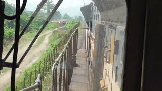 Loco Cab Ride in EMD GT4PACe WDP4B diesel locomotive furious LHF EMD Speed show at 110KMPH [upl. by Ahsinod479]