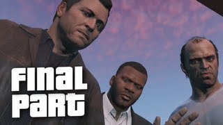 Grand Theft Auto 5 Ending  Final Mission  Gameplay Walkthrough Part 70 GTA 5 [upl. by Nalyad]