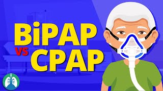 BiPAP vs CPAP Made Easy  Noninvasive Positive Pressure Ventilation NPPV [upl. by Medor]