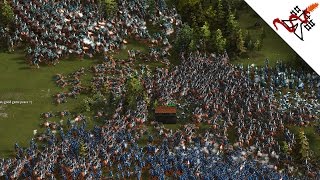 Cossacks 3  4v4 MASSIVE BATTLES  Multiplayer Gameplay [upl. by Lybis]