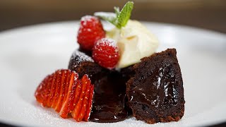 Chocolate Lava Cake Recipe  The Underrated Classic Dessert [upl. by Reddy]