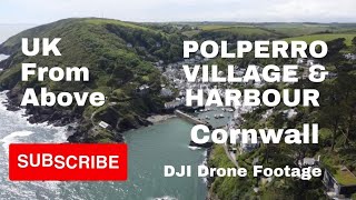 Polperro Cornwall DJI Drone Footage and Pocket 3 Travel Guide Aggressive Seagulls Throughout 🤣 [upl. by Irtemed]