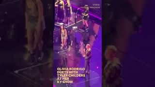 Olivia Rodrigo Tyler Childers duet at Kentucky show [upl. by Nelg536]