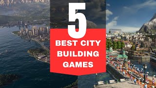 Top 5 BEST City Building Games 2024 Edition [upl. by Attennek]