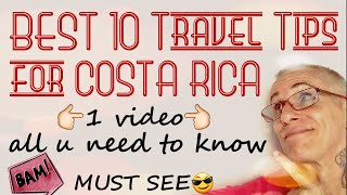 ❌Costa Rica TOP 10 BEST Travel Tips for the Vacation of a Lifetime in Costa Rica [upl. by Singh735]