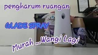 Review Glade Spray Automatic Pengharum ruangan tahan lama [upl. by Goda]