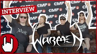 WARMEN Interview EMP Backstage Club Area beim SUMMER BREEZE OPEN AIR 2023 [upl. by Chiou964]