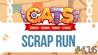 STAGE 24 SCRAP RUN Second Account  CATS Crash Arena Turbo Stars 415 [upl. by Ryan]