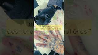 Tatouage sur les doigts 👋🏻 tattoo tatouage main fingertattoo designtattoo [upl. by Drawe567]