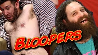 Harley Morenstein and Hairy Butts on NERD Bloopers [upl. by Gaspar]