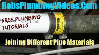 How To Join Galvanized Pipe to PVC  PVC To Galvanized [upl. by Malo]