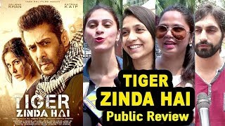 Tiger Zinda Hai Movie Public REVIEW  First Day First Show Review  Salman KhanKatrina Kaif [upl. by Ardnohsed]