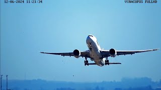 PRIMEIRA DECOLAGEM DO MAIS NOVO AVIÃO DA AZUL EM CAMPINAS VIRACOPOS COM DESTINO AOS ESTADOS UNIDOS [upl. by Tudela730]