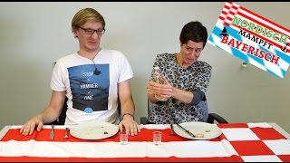 German Foodchallenge  Nordisch mampft Bayerisch  wochenwebschau vs PULS [upl. by Vandyke327]