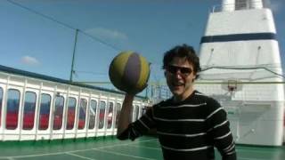 Tag8 Atlantik WetterBasketball  In 124 Tagen um die Welt Weltreise mit Kreuzfahrtschiff MS Astor [upl. by Costello]