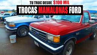 Trocas Ford MAMALONAS clásicas F150 desde 100 mil  Tianguis de Autos Tulancingo 2022 [upl. by Nyltiac]