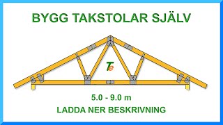 Bygga Takstolar Själv  Ladda ner beskrivning [upl. by Auqenet]