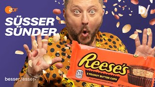 Erdnuss Entsetzen Lege zerlegt die Peanut Butter Cups von Reese‘s [upl. by Hodess]