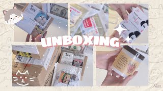 UNBOXING WITH ME 📦📦 Tớ đã mua những gì ở trên SHOPEE Han ⭑ [upl. by Plume]