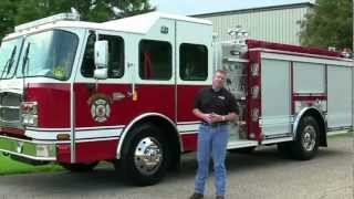 Anniston Fire Departments EONE Custom Pumper by Sunbelt Fire [upl. by Volny]