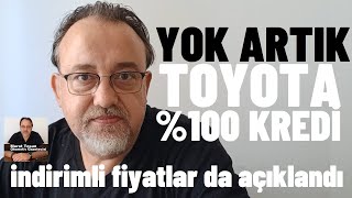 Toyota \u00100 Kredi veriyoruz dedi Temmuz 2024 Toyota kampanyası bugün açıklandı kampanya indirim [upl. by Ssitruc]