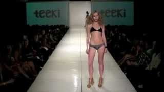 Kaylyn Slevin Runway Teeki Swimwear Girls [upl. by Agna711]