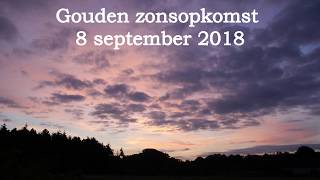 Zonsopkomst 8 september [upl. by Napra]