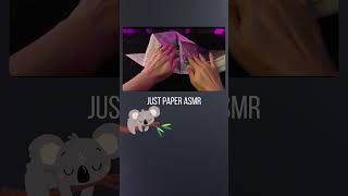 Unfolding Newspaper ASMR shorts asmr short [upl. by Alleuqahs]