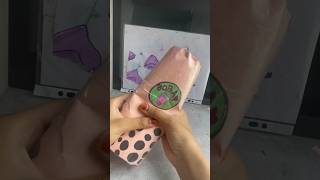 paper boba squishy tutorial [upl. by Joela]